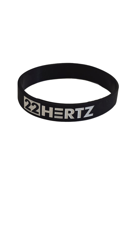 22 HERTZ Silicone Wristband